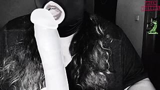 Fuming While Using My Dildo