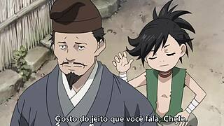 dororo episode 2 focusing on legs in hentai style