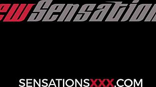 I help abella danger squirt for the first time with intense fingering