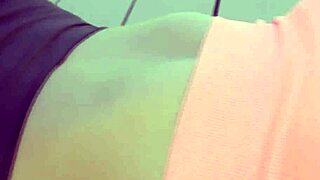 Mind Blowing Big Tit Ebony On Hard White Cock.