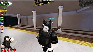 ready for a gangbang in whoreblox game? watch the banging and cumshot