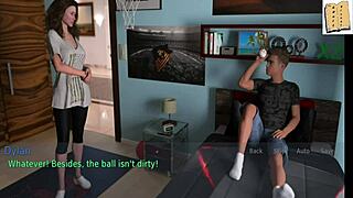 Teen And Stepmom Caught In Garage Threesome