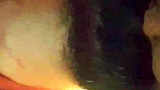 My latina freak licks my big cock and sucks it deep.