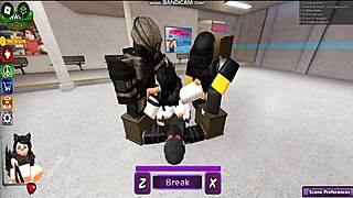 ready for a gangbang in whoreblox game? watch the banging and cumshot