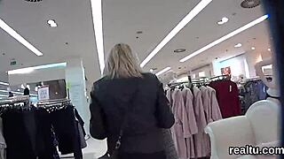 Gorgeous Czech Cutie Seduced In Supermarket