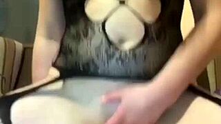 Sexy cam girl rides dildo suggestively