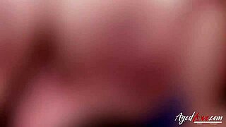 oldnanny seduces hot model girl in mature lesbian fun