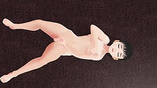 leo anime girl got naked in gravure 😍