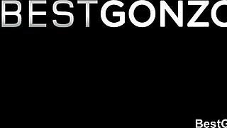 tarra white enjoys ocean threesome with big cock blowjob