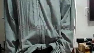 Favorite mavambo says goodbye with a delicious fuck on red