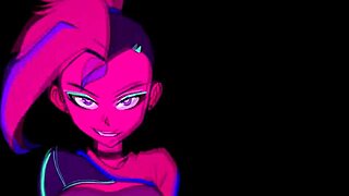 Moikaloop gör sexig dans i tecknad anime hentai