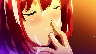 in tsundero ep 1, watch the lewd scenes with blowjob, big tits, and creampie in hentai style