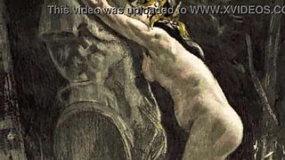 Exploring vintage drawings from the past – they're quite intriguing and artistic