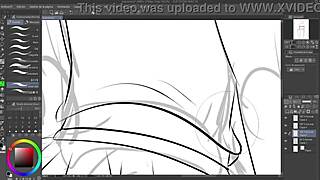 Gravity Rush Kat Flashing Speedpaint