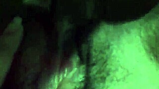 Amateur couple in crossdressing having sex?