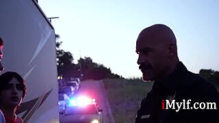 Hey, can these ladies handle the cop on this wild family trip?