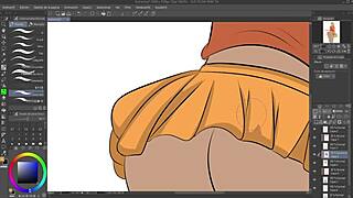 Gravity Rush Kat Flashing Speedpaint