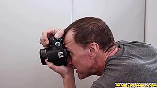 Kyra Rose Sucks Huge Cock Bent Over For Stepuncle