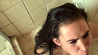 pisswhore training with face slapping