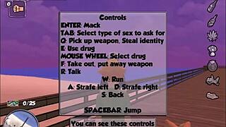 Bonetown Vacation starts with a wild 3some. A whore and wife clash on holiday!