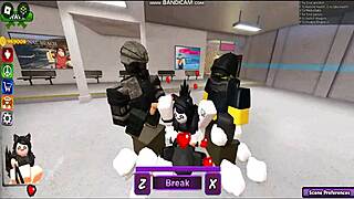 ready for a gangbang in whoreblox game? watch the banging and cumshot