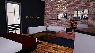 In Being a Dik, the chick route 86 involves emotional conversations with the Diks