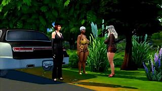 i join ruby and doris in this sims orgy