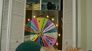 Playing the best sex game with wheel of sex