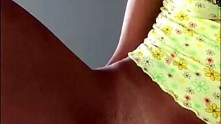 i show off my puffy pussy and panties, barely legal teen