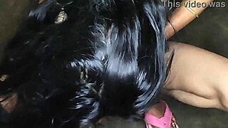 Indian Village Girl Sakshi Bhabi Shaves Tight Pussy in Bathroom