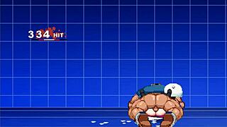 In brian vs yoriko, the anime cartoon features wild sex and cumshots 😏