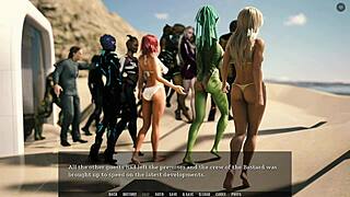 Damn, she begs for cum in cute 3D hentai outfit!