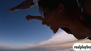 Badass babes sky diving and boar hunting