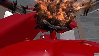 Demon fucks his hot rich femboy and gets creampied