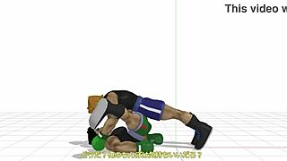 little mac in gay sex bareback game scene