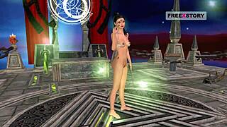 an 3d animated cartoon porn video of an indian bhabhi giving sexy positions