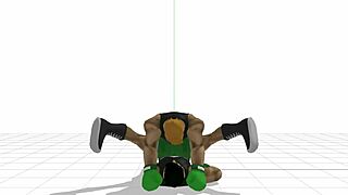 little mac in gay sex bareback game scene