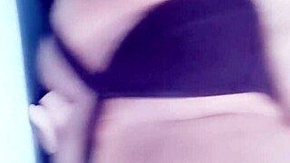 Blonde milf with gigantic tits feels wet orgasm from rough daddy fucking