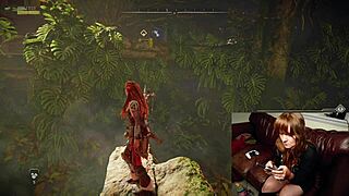 British redhead masturbates on webcam with dildo