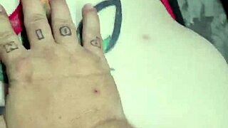 Anastasia Rain's Tattooed Pussy Gets Amateur Fucking At Home