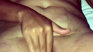 Old Cuckold Watches Wife's Wet Pussy Masturbated By Prostitute.