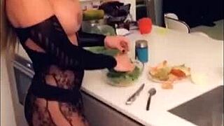 Your big clit dinner ready?