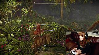 British redhead masturbates on webcam with dildo