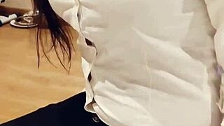 Is The Sexy Hotel Receptionist Getting Fucked By A Guest?