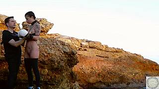 Oh, Boxer Spanked Before Rimming Dom by Sea!