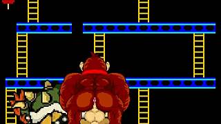 bowser koopa and donkey kong fuck mario bareback in furry cartoon