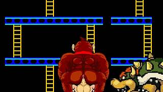 bowser koopa and donkey kong fuck mario bareback in furry cartoon