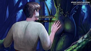 Gorgeous blonde teen takes monster cock underwater for public anal creampie