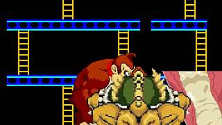 bowser koopa and donkey kong fuck mario bareback in furry cartoon