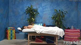 i give a sensual vulva massage to her wet pussy